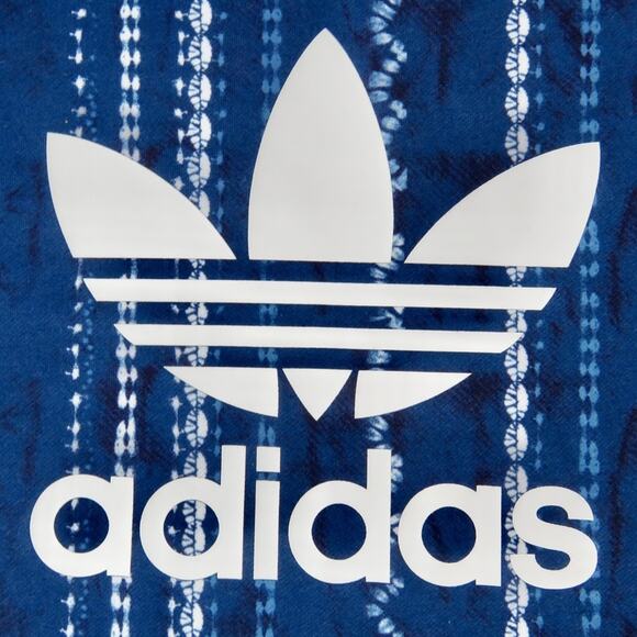 Adidas x Farm Rio Cirandeira Sweatshirt Cropped Blue Floral Crewneck Pullover XS - Picture 8 of 11